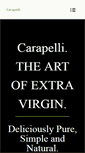 Mobile Screenshot of carapelliusa.com