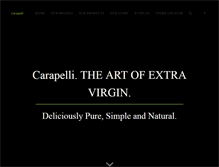 Tablet Screenshot of carapelliusa.com